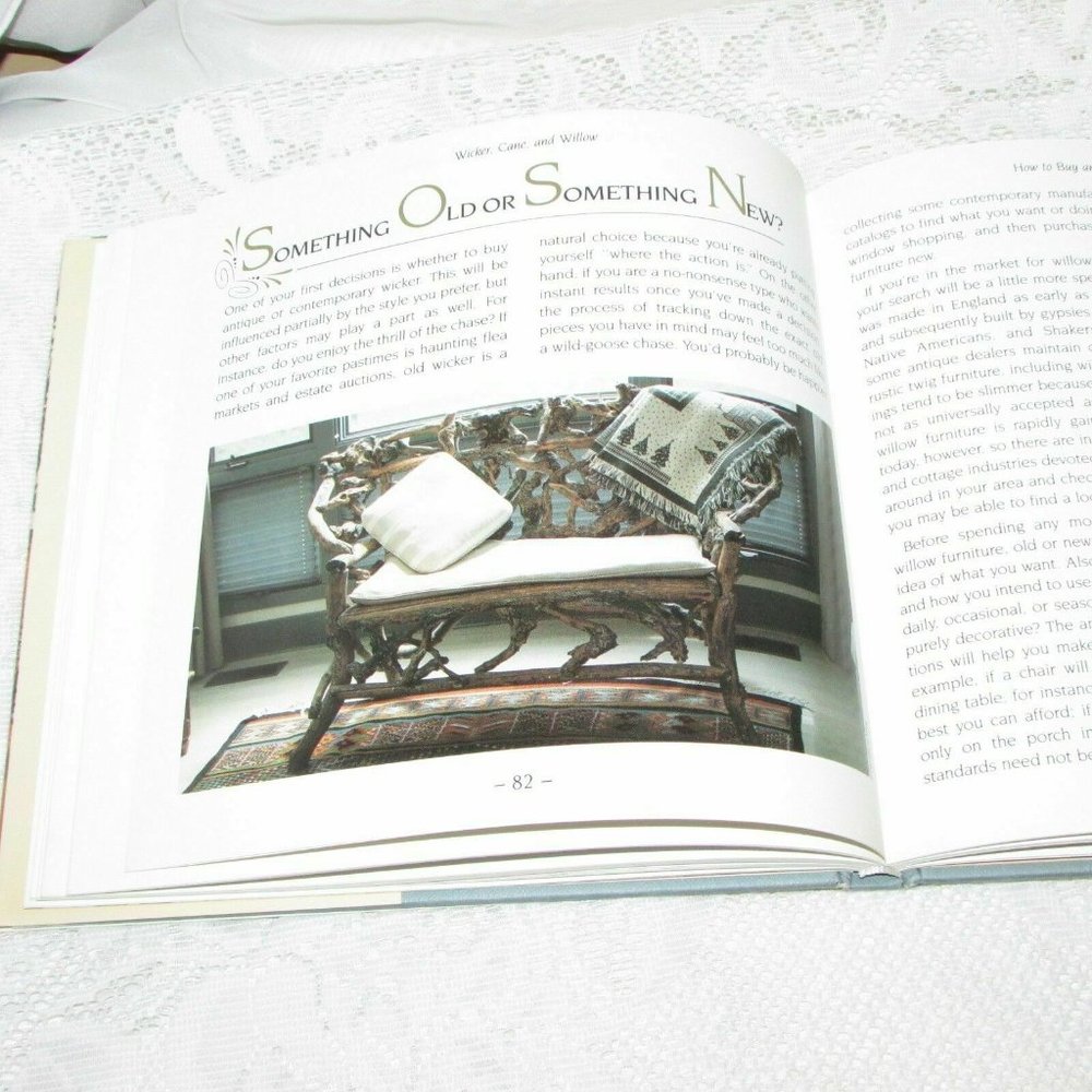 Wicker Cane and Willow Home Decorating Used Book Cottagecore - Picture 9 of 11